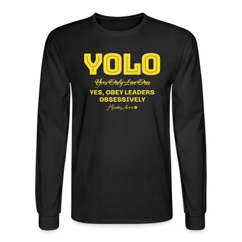 YOLO Long Sleeve - black