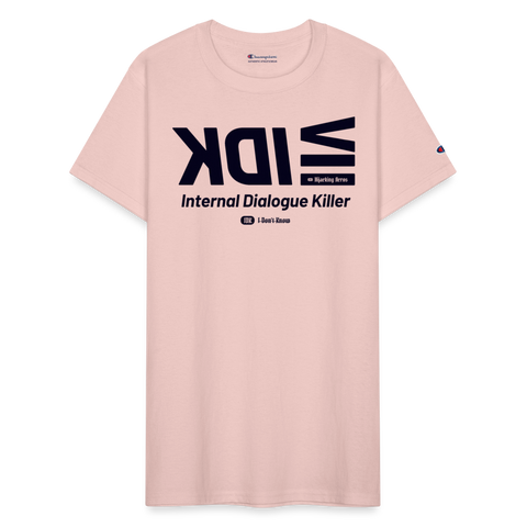 IDK Blue Acro Champion Tee - blush pink 