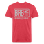 BRB Tee - heather red
