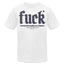 FUCK Blue Acro B&C Tee - white