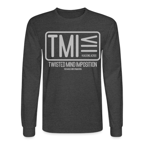 TMI Long Sleeve - heather black