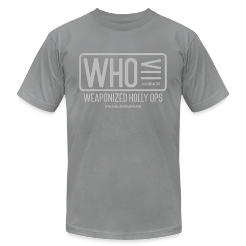 WHO Tee - slate