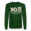 OK Beige Acro Long Sleeve - forest green