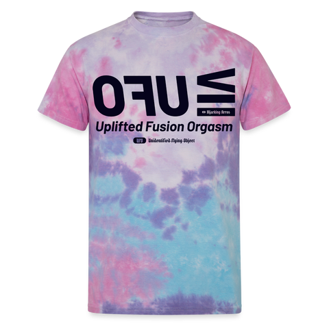 UFO Blue Acro Tee - cotton candy