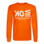 OK Beige Acro Long Sleeve - orange