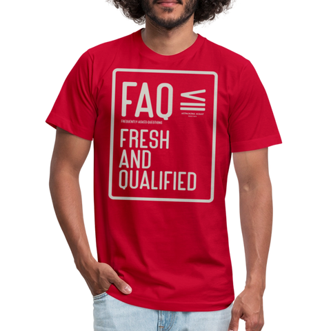 FAQ Tee - red