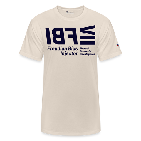 FBI Blue Acros Champion Tee - Sand