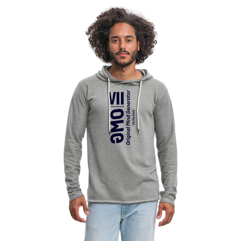 OMG Blue Acro Long Sleeve - heather gray