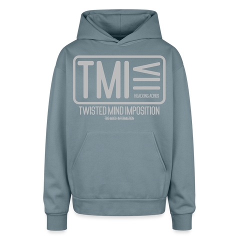 TMI Oversized Sweatshirt - stone blue