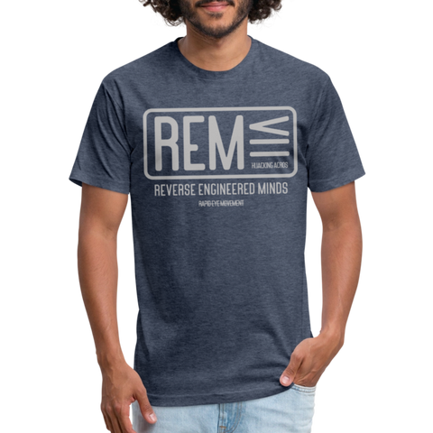 REM  Tee - heather navy
