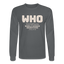 WHO Long Sleeve - charcoal