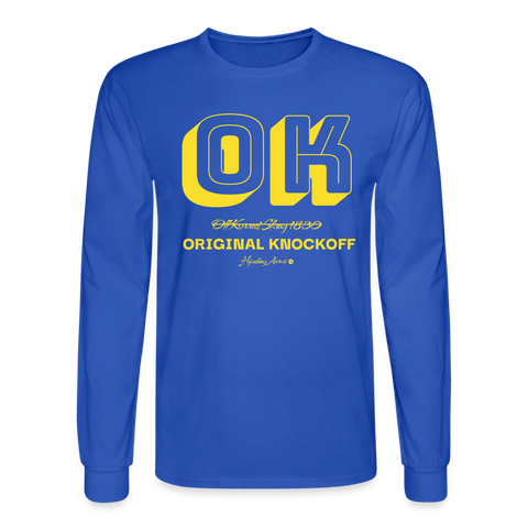 OK Long Sleeve - royal blue