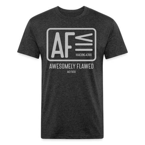 AF Tee - heather black