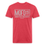 MOFO Tee - heather red