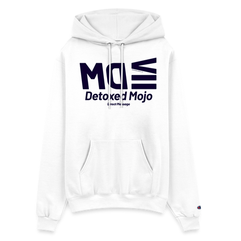 DM Blue Acro Champion Hoodie - white