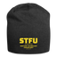 STFU Beanie - charcoal grey