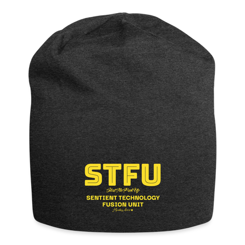 STFU Beanie - charcoal grey