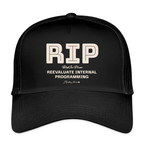 RIP Vintage Hat - black/black