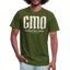 GMO Beige Acro B&C Tee - olive