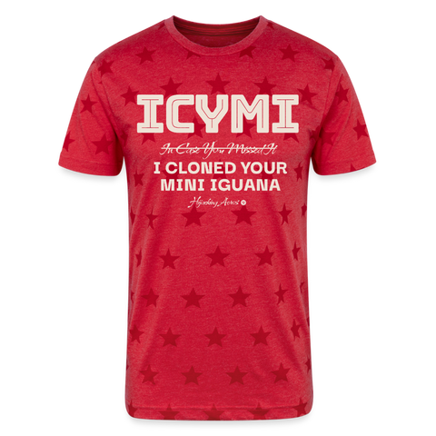 ICYMI Tee - red star