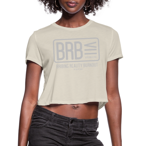 BRB Cropped Tee - dust