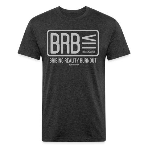 BRB Tee - heather black
