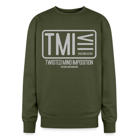 TMI Oversized Sweatshirt - olive green