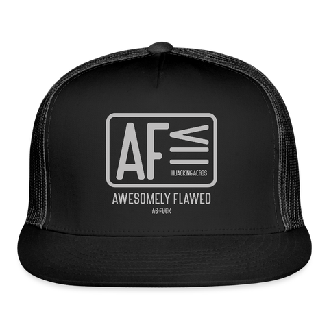 AF Trucker's Hat - black/black