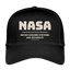 NASA Vintage Hat - black/black