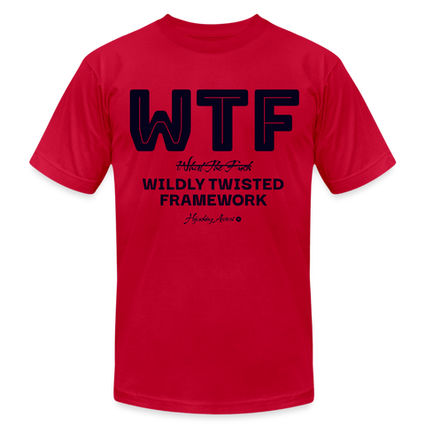 WTF Tee - red