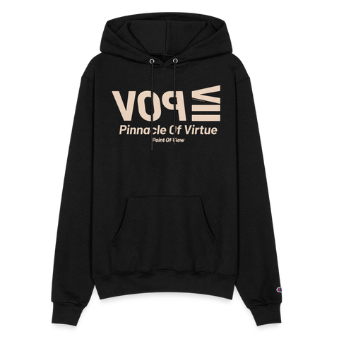 POV Beige Acro Champion Sweat - black