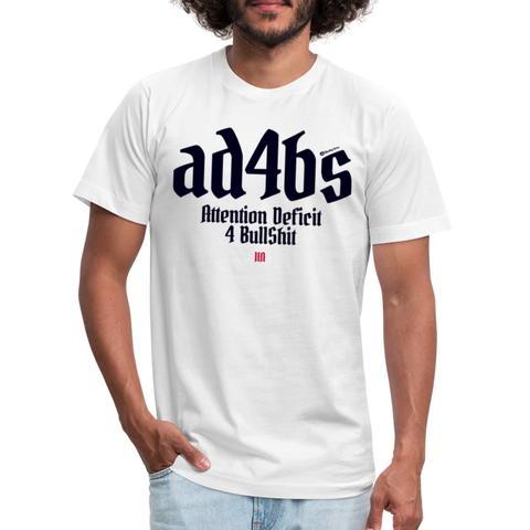 AD4BS Blue Acro B&C Tee - white