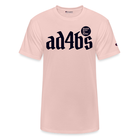 AD4BS Blue Acro Champion Tee - blush pink 