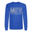 MILF Long Sleeve - royal blue