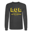 LOL Long Sleeve - heather black