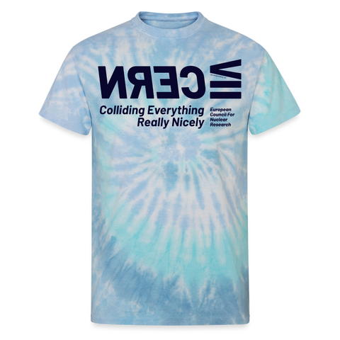 CERN Blue Acro Tee - blue lagoon