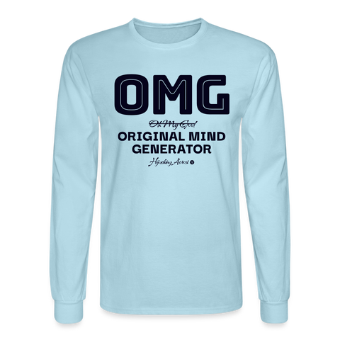 OMG Long Sleeve - powder blue