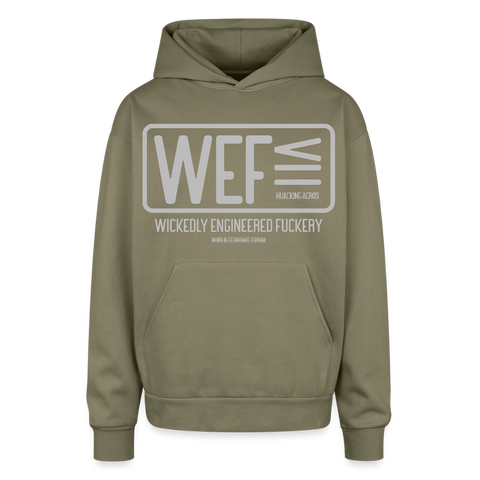 WEF Oversized Hoodie - olive