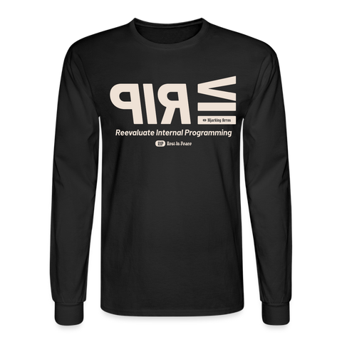 RIP Beige Acro Long Sleeve - black