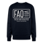 FAQ Oversized Sweatshirt - navy