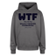 WTF Oversized Hoodie - graphite gray