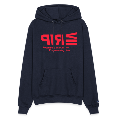 RIP Red Acro Champion Hoodie - navy