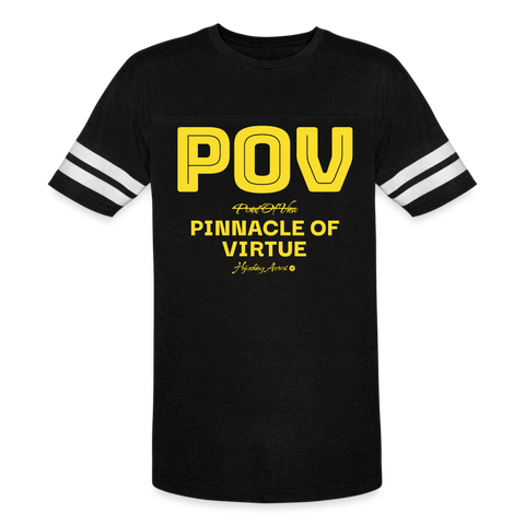 POV Tee - black/white