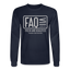 FAQ Long Sleeve - navy