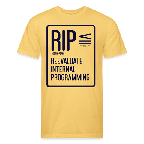 RIP Tee - pastel yellow