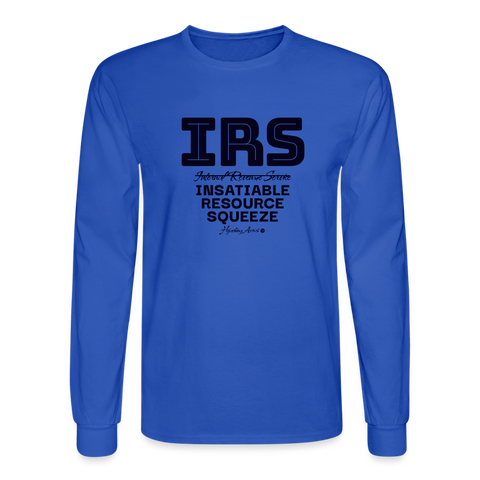 IRS Long Sleeve - royal blue