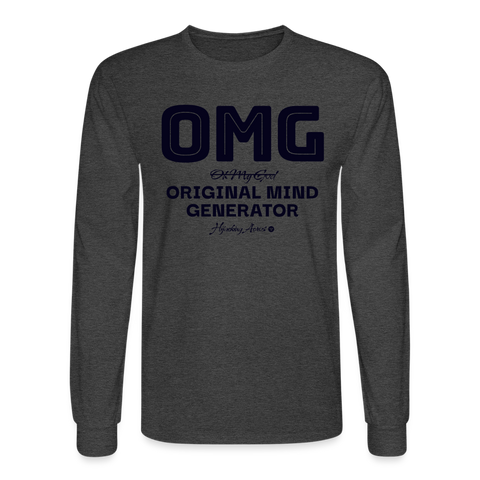 OMG Long Sleeve - heather black