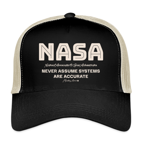 NASA Vintage Hat - black/oyster