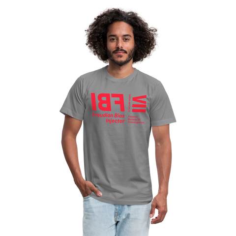 FBI Red Acros Tshirt - slate