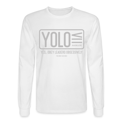 YOLO Long Sleeve - white